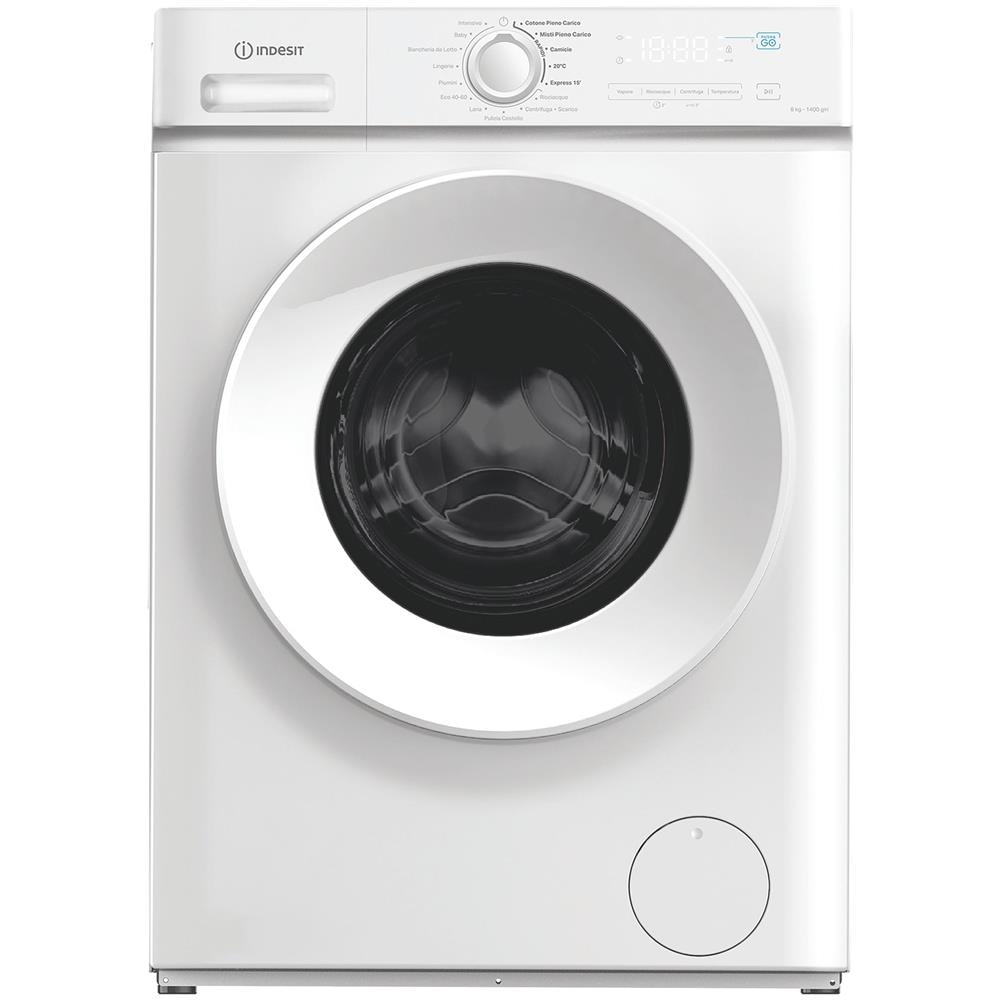 IMA 864 MY TIME IT 8kg, classe A, White, 1400 giri, Display Digitale - Foto 1
