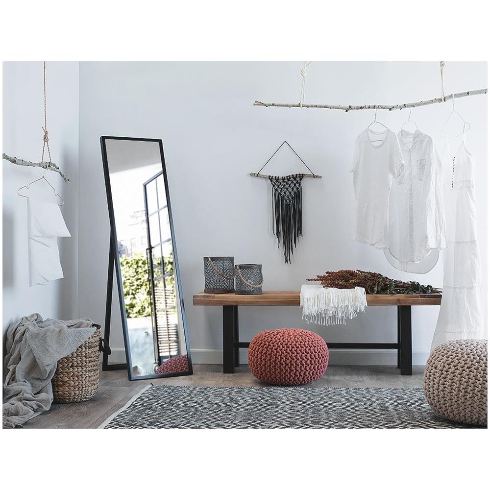Specchio Da Pavimento Con Cornice Nera 40x140cm Torcy - Foto 2