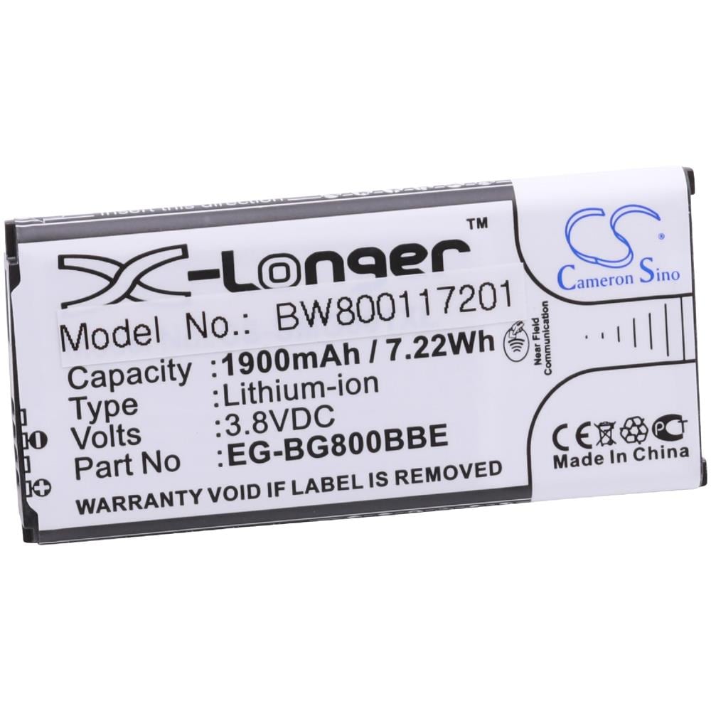 Litio-polimeri Batteria 1900mah (3.8v) Nfc Per Cellulari E Smartphone Come Samsung Eb-bg800bbe - Foto 1