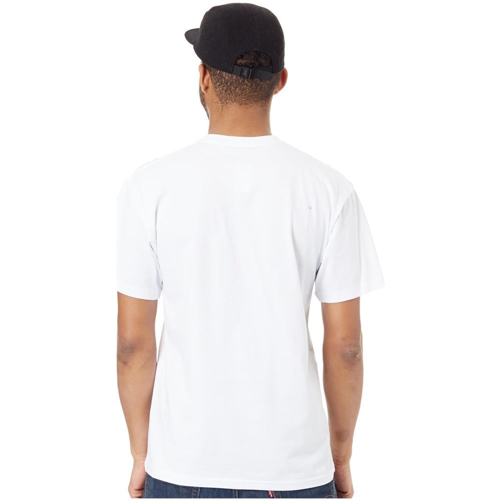 T-shirt Chest Logo Bianco Nero (xl, Bianco) - Foto 2