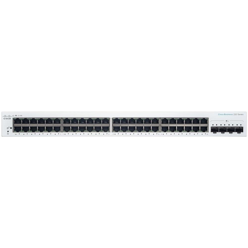 Switch di Rete CBS220-48T-4X-EU Gestito L2 48 Porte Gigabit Ethernet (10/100/1000) Colore Bianco - Foto 2