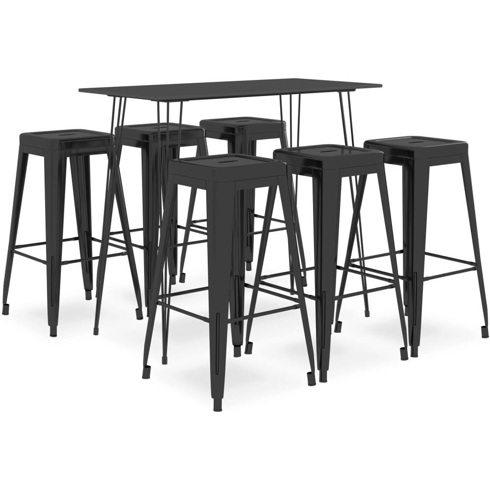 Set da Bar 7 pz Nero - Foto 1