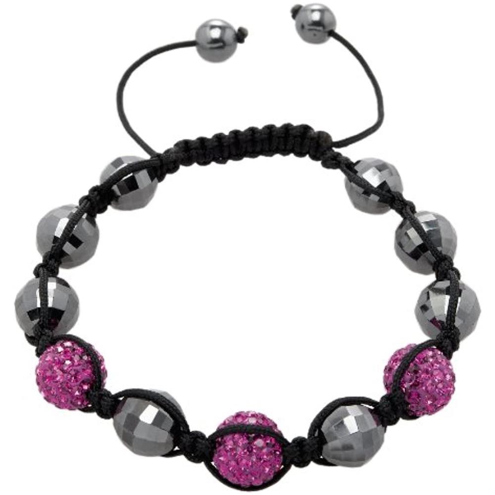 Jcm1155-592 - Bracciale Da Donna Con Ematite - Tessuto - Foto 1