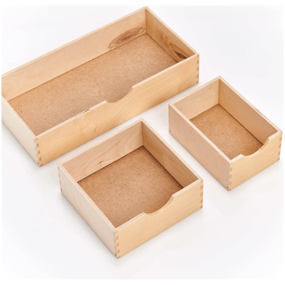 Contenitore Per Tinket, 6 Cassetti, Legno, - Foto 4