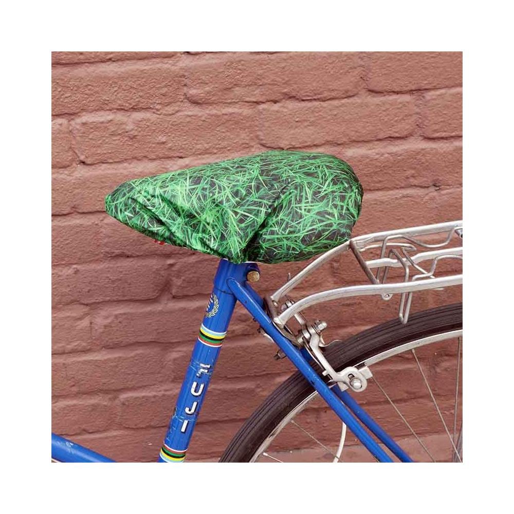 Coprisella Per Bici - Stampa Erba - Foto 2