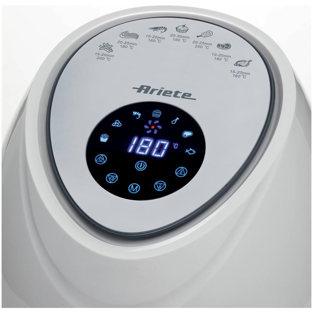 Friggitrice Airy Fryer XXL Capacità 5.5 Litri 1800 Watt Colore Bianco - Foto 2