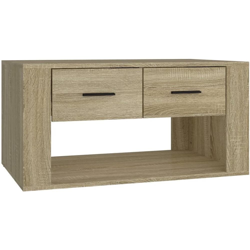 Tavolino Da Salotto Rovere Sonoma 80x50x40 Cm Legno Multistrato - Foto 2