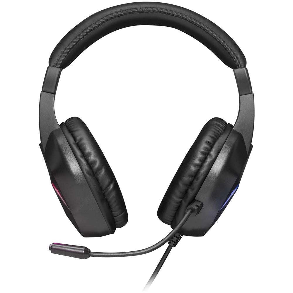 MH122 Cuffia Gaming Stereo Padiglione Auricolare Cablato con Microfono Integrato Colore Nero - Foto 2