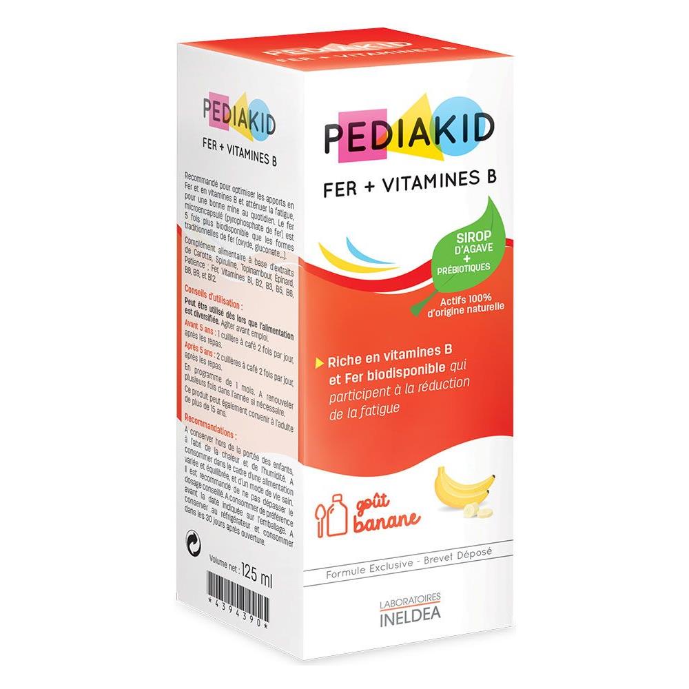 Fer + Vitamine B Sirop Gotta Banane 125 Ml Pediatria - Foto 1