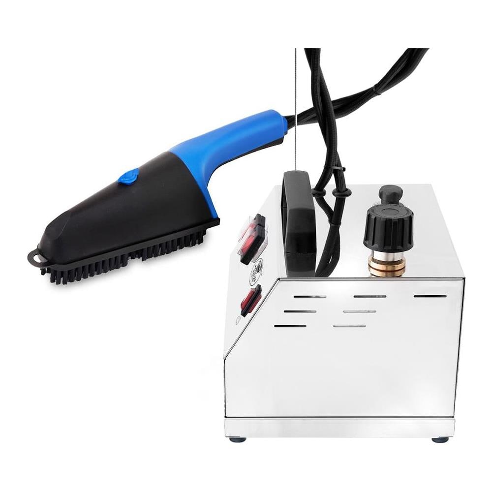 EOLO Ferro da Stiro GVS2 DUAL INOX V6 Professionale con Paravapore Spazzola a Vapore Generatore Stiro Verticale Caldaia in Rame Risparmio Energetico Anticalcare Acciaio inox Garanzia 5 Anni - Foto 2