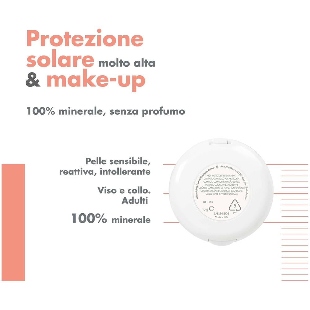 Eau Thermale Avene Compatto SPF50 Sabbia 10 g - Foto 6
