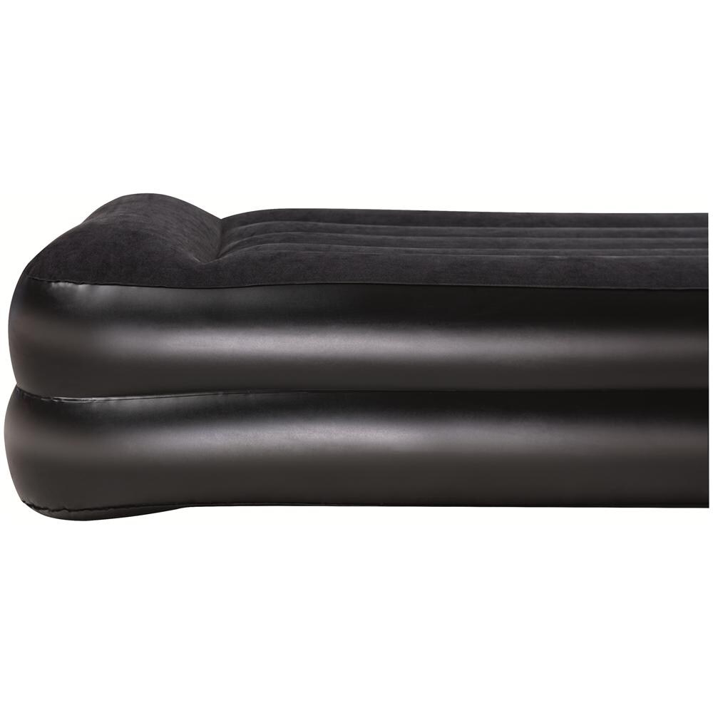 Materasso Airbed Pompa Elettrica, Floccato, Pvc 203x102x46 Cm - Foto 2
