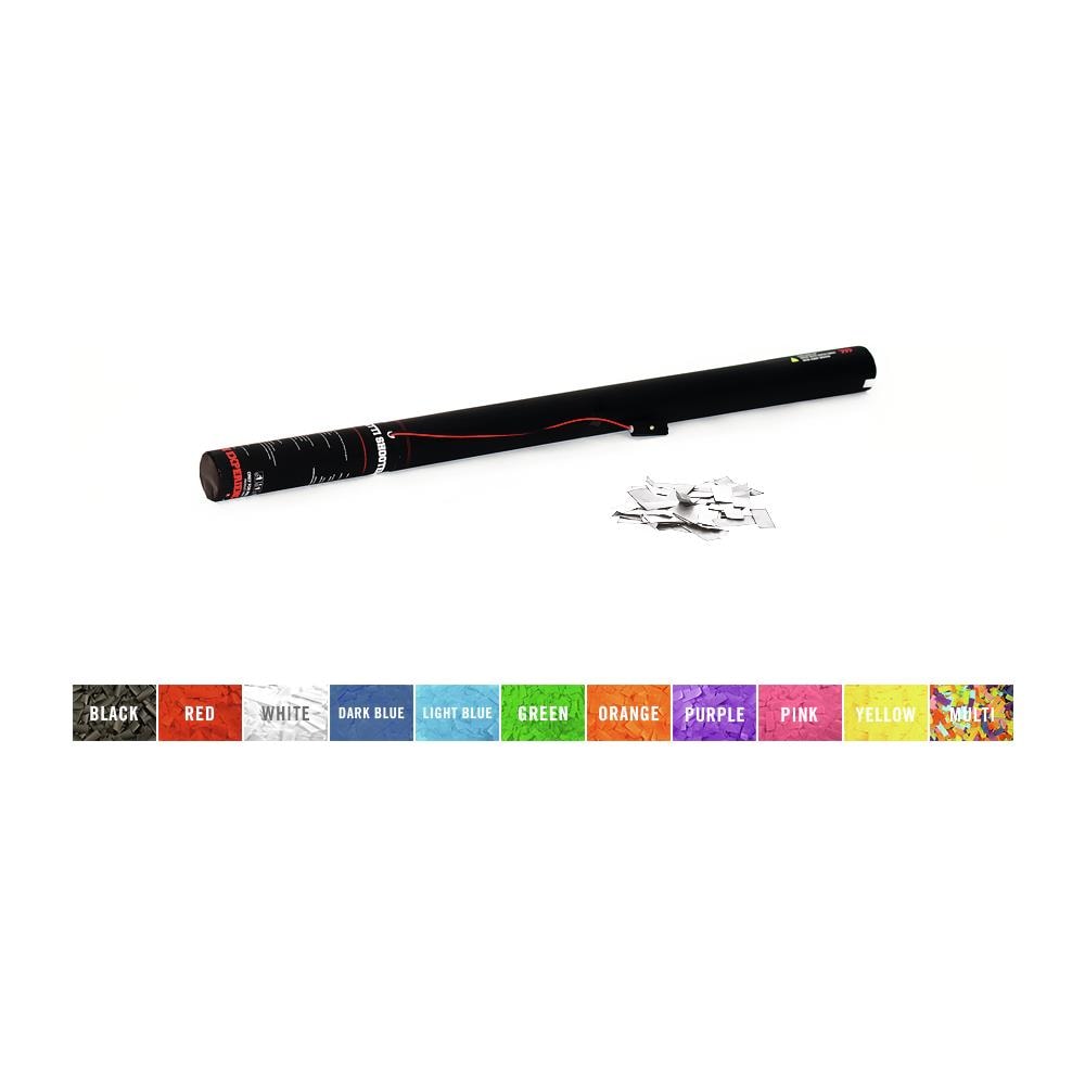 Electric Confetti Cannon 80cm, White / silver - Foto 2