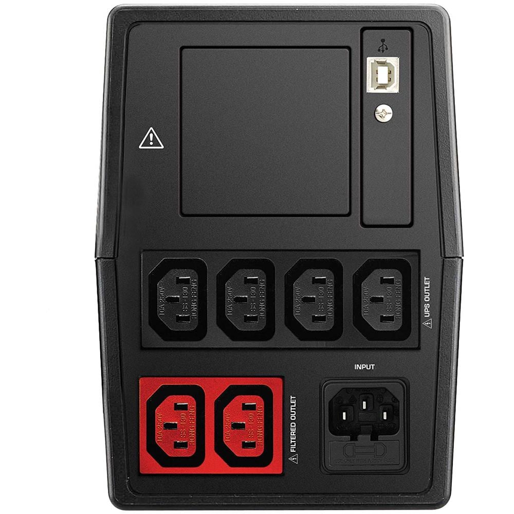 Gruppo di Continuità UPS Premium 2000 VA / 1400 W 6 x Presa (e) AC / 1 x USB - Foto 3