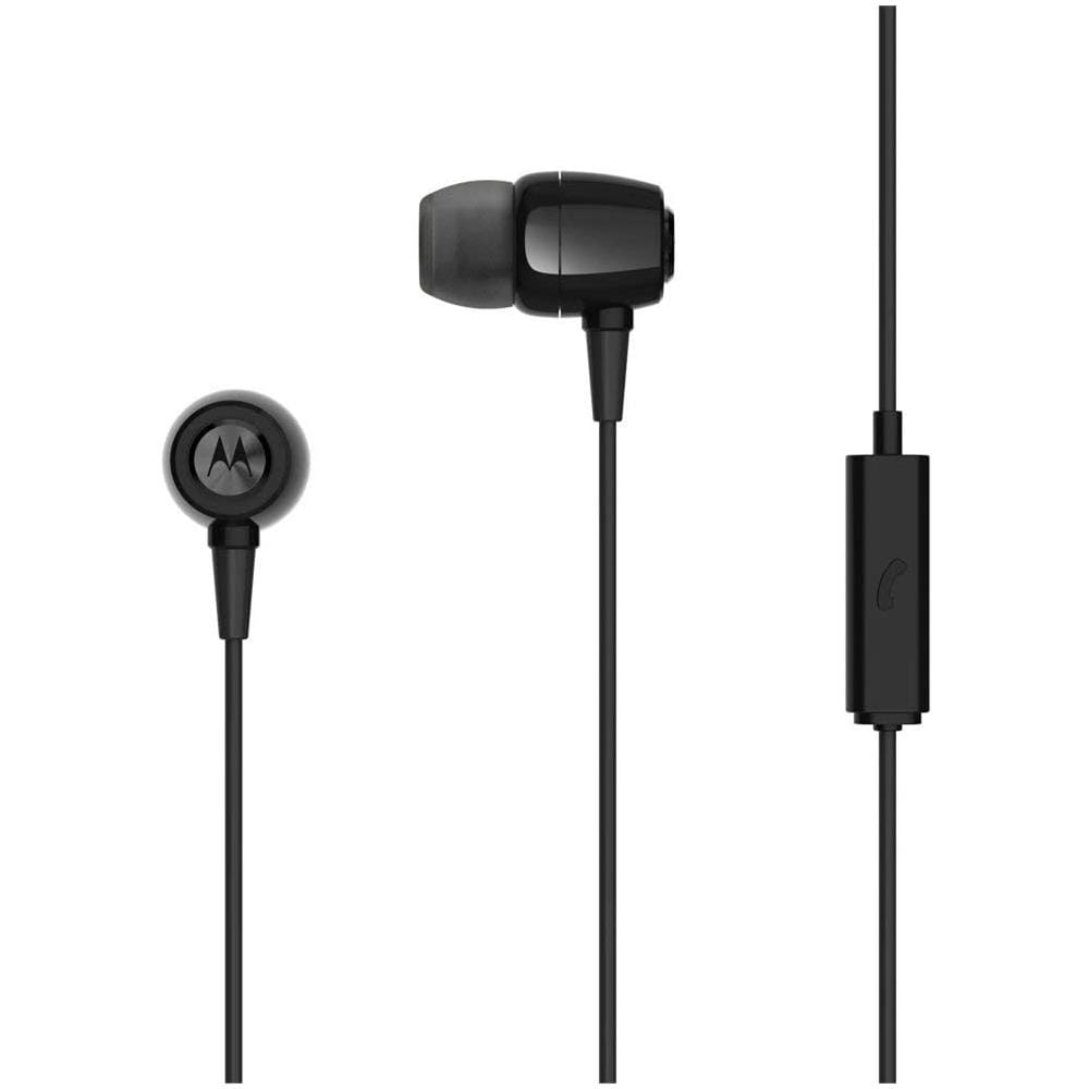 MOTOROLA - Earbuds Metal Auricolare Stereo con Microfono - Nero - ePRICE