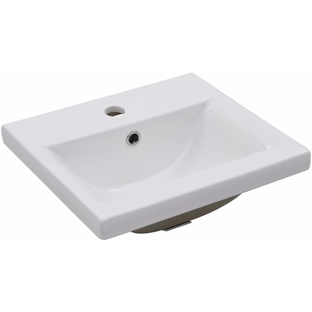 Lavabo Da Incasso 42x39x18 Cm In Ceramica Bianco - Foto 2