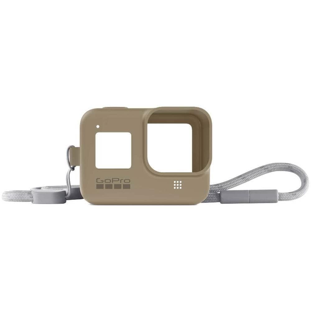 Custodia Marrone + Cordino Sand per Action Cam Hero8 - Foto 2