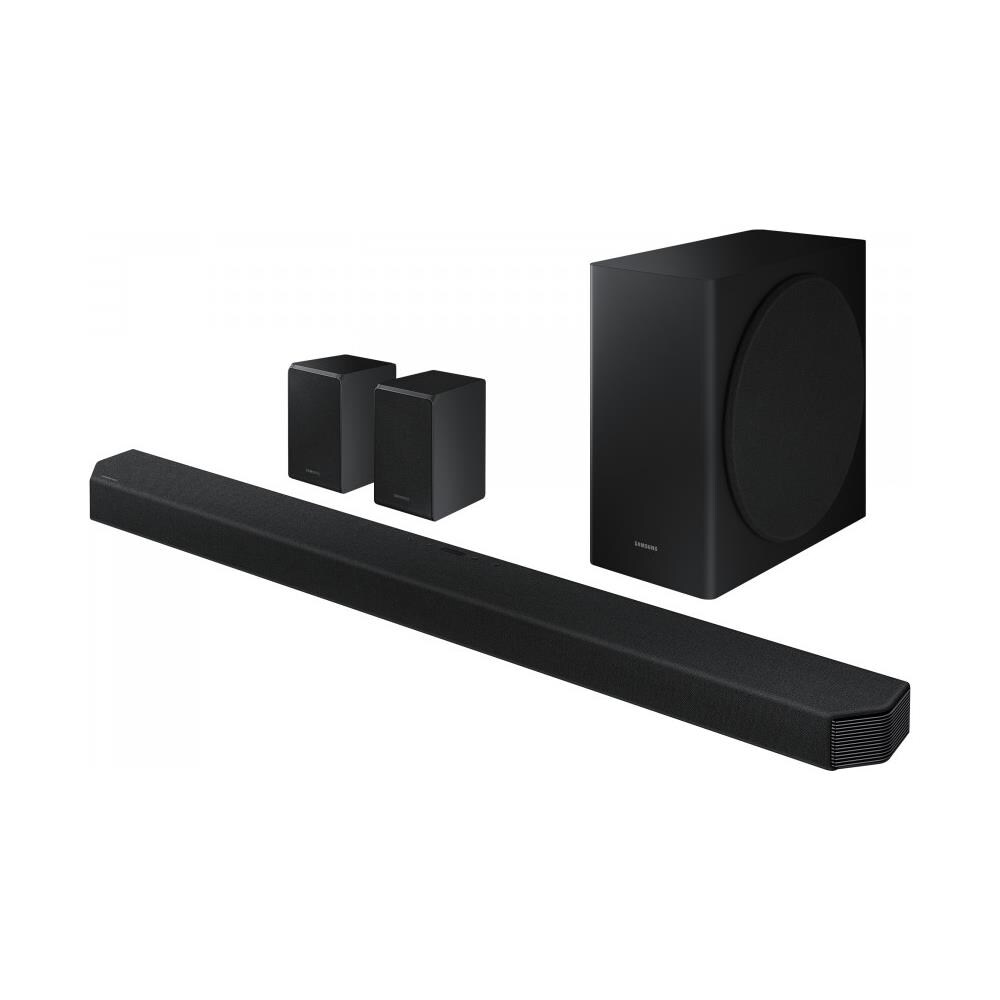 Soundbar HW-Q950T 9.1 Subwoofer Wireless Potenza Totale 546 W Wi-Fi / Bluetooth Colore Nero - Foto 2