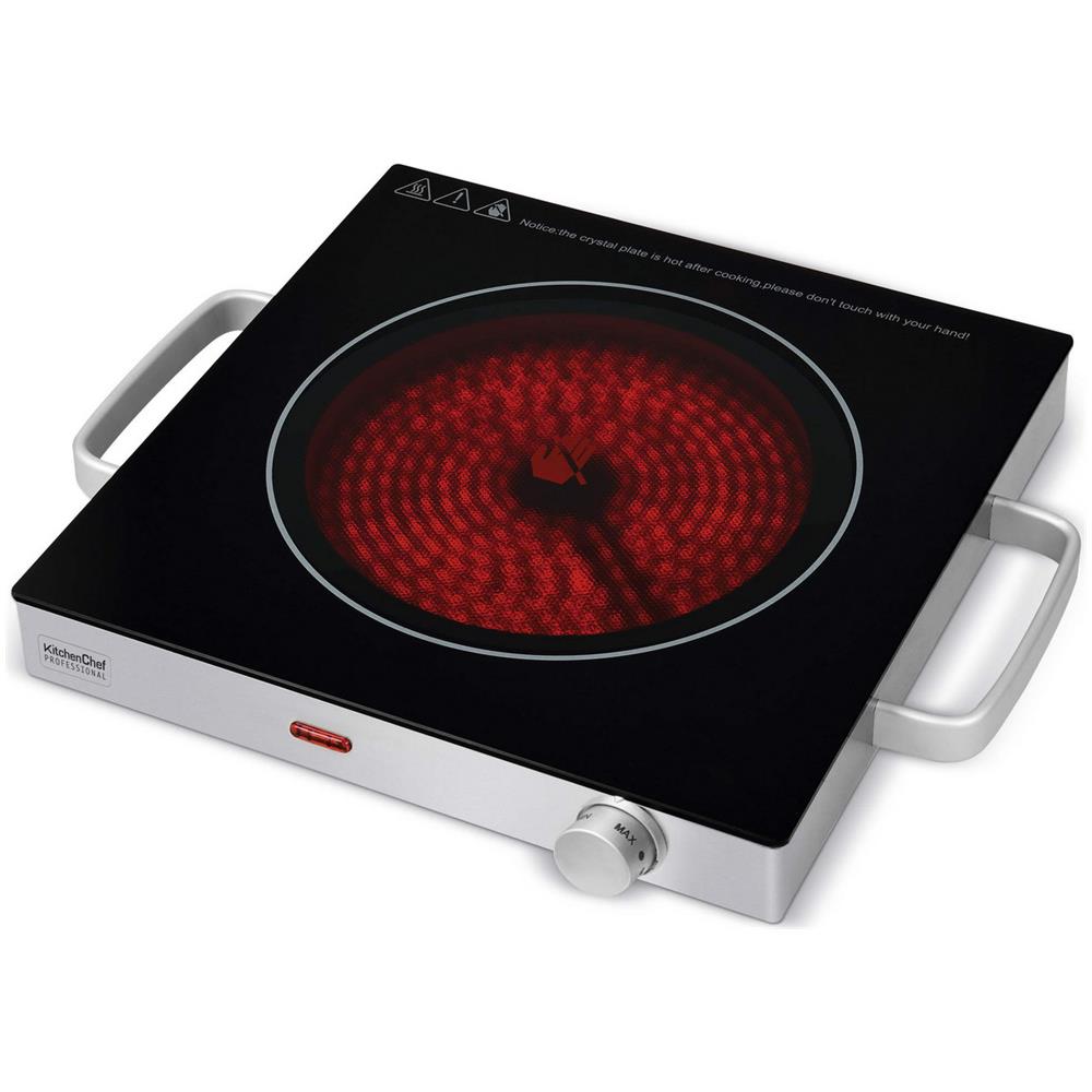 Fornello In Acciaio Inox Da 2000w In Vetroceramica - Kcppv2000 - Foto 1