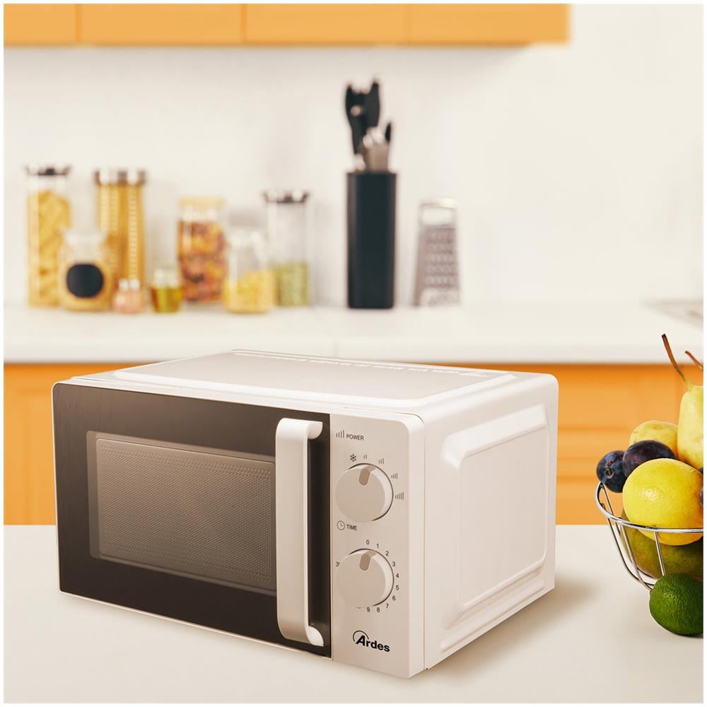 AR6520 Forno Microonde con Grill Capacità 20 Litri Potenza 700 Watt Colore Bianco - Foto 4