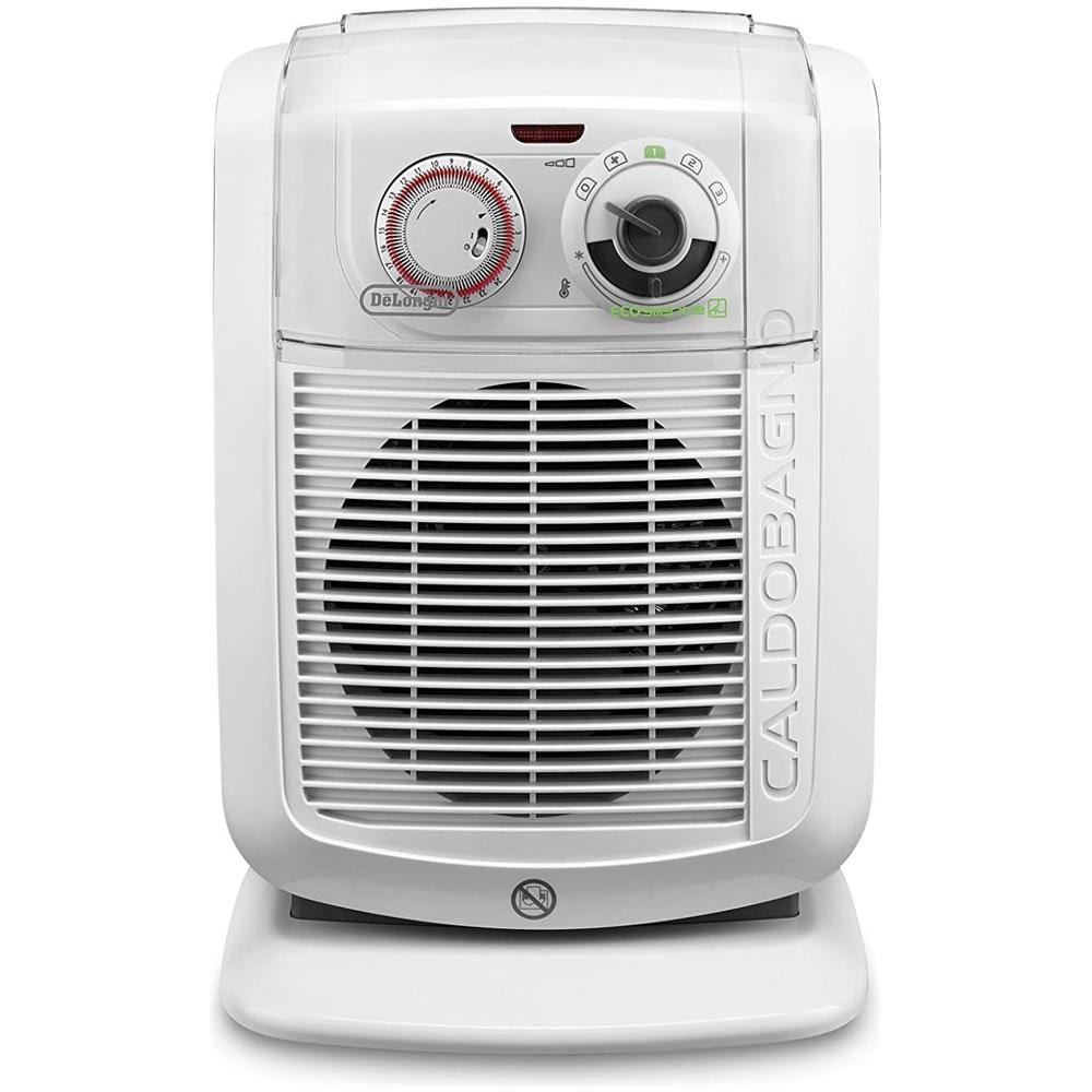 Termoventilatore HBC 3052T per Scalda Bagno con Timer 3 Livelli Potenza 2200 W Colore Bianco - Foto 2