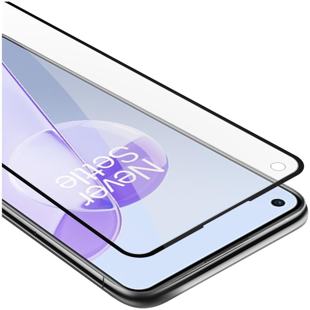 Pellicola Armatura A Schermo Intero Compatibile Con Oneplus 9rt 5g In Trasparente Con Nero - Vetro Temperato (tempered) Di Protezione Del Display In Durezza 9h Con 3d Touch - Foto 1