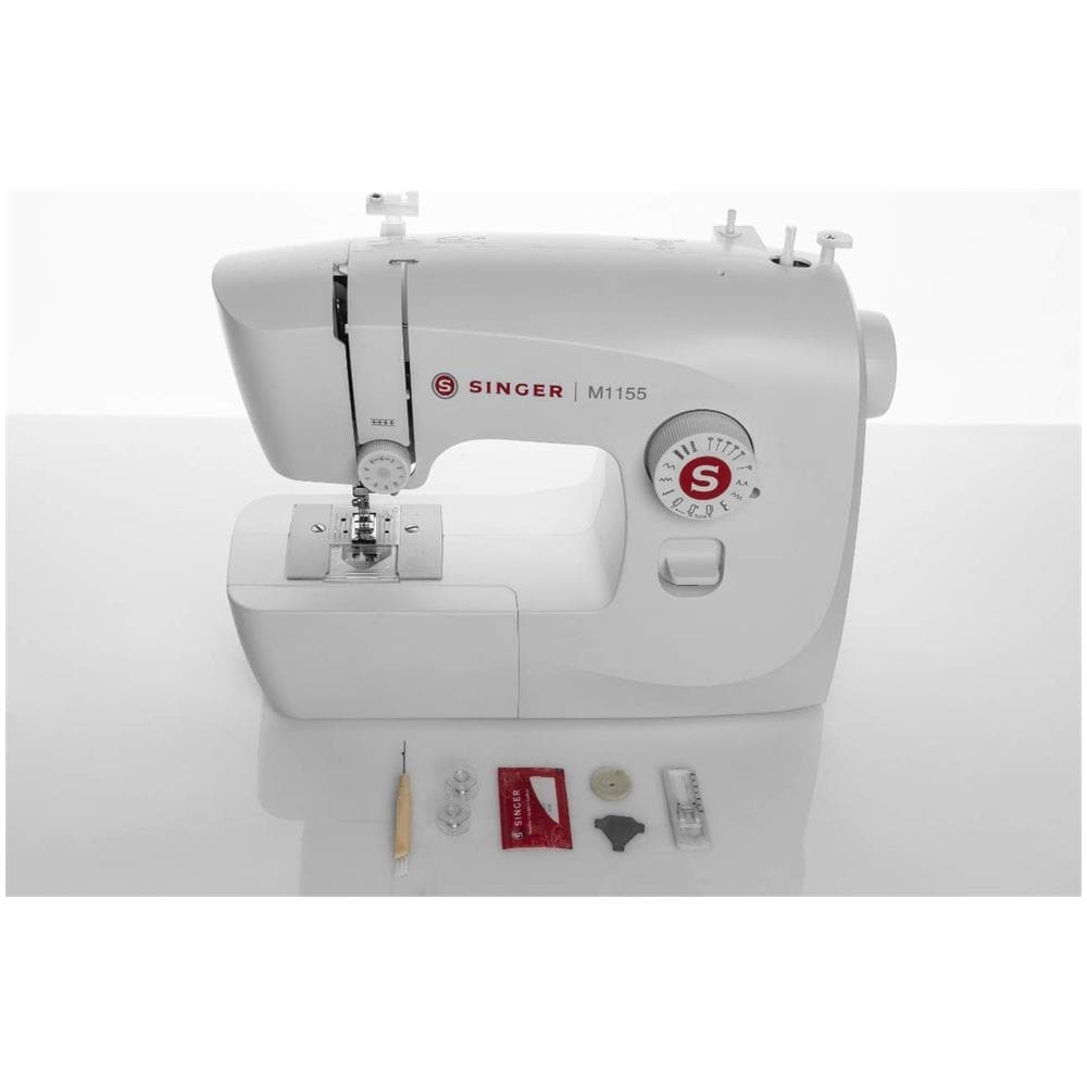 Macchina Da Cucire Elettronica M1155 con 14 Punti / 19 Funzioni Potenza 75 W Colore Bianco - Foto 2