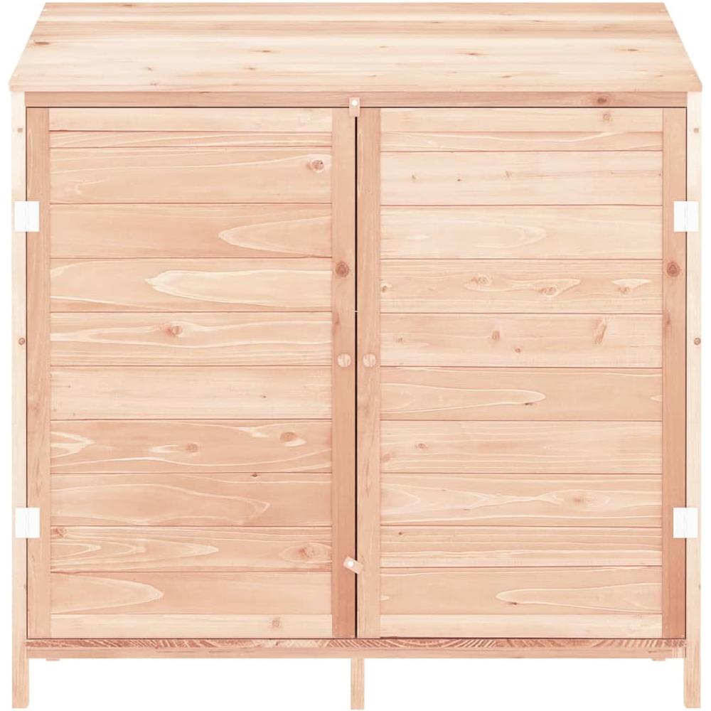 Capanno Da Giardino 102x52x112 Cm In Legno Massello Di Abete - Foto 3