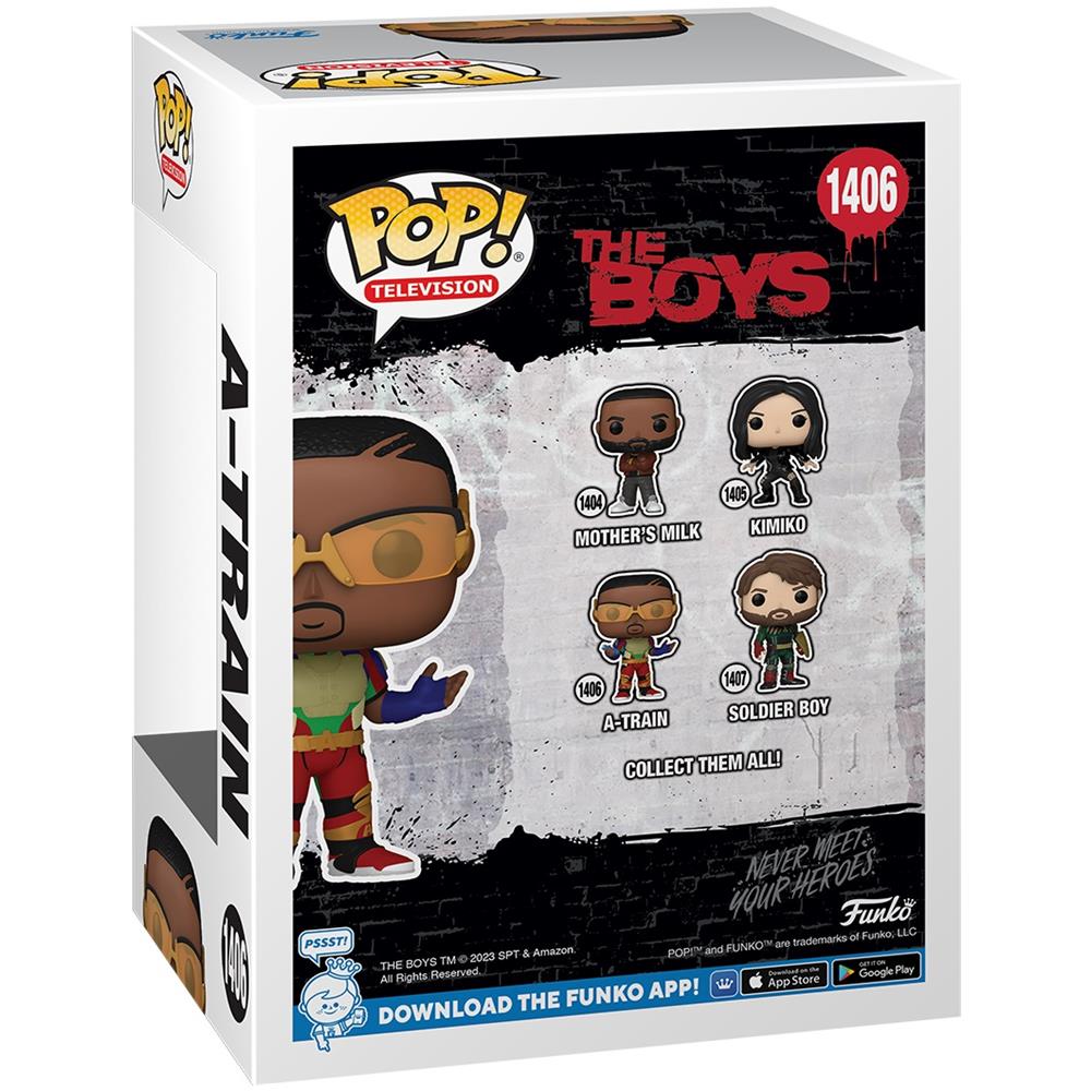 Tv Pop! The Boys Vinyl Figure A-train (rally) 9 Cm - Foto 2