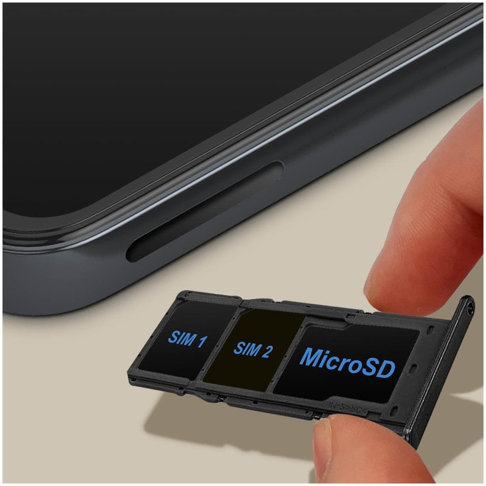 Carrellino Di Ricambio Scheda Sim Per Samsung A14 4g E 5gcompatibile Nero - Foto 2