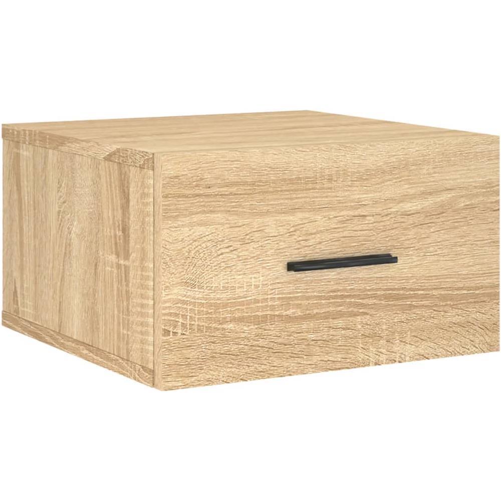 Comodino A Muro Rovere Sonoma 35x35x20 Cm - Foto 2