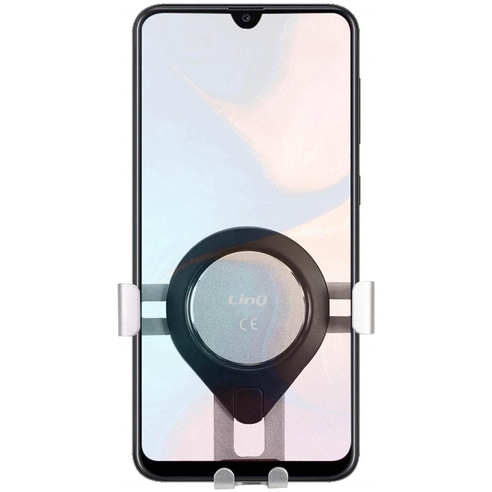 Supporto Auto Telefono Da 3,5 A 6,5'' Aerazione Pinze Auto-regolabili Nero - Foto 1