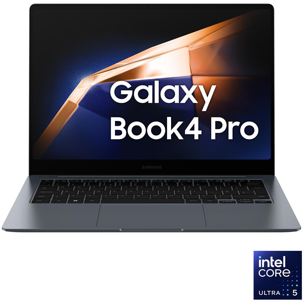 Notebook Galaxy Book4 Pro Laptop Monitor 14" 3K HD Intel® Core™ Ultra 5 125H Ram 16 GB SSD 512 GB Intel Arc Graphics 1 x 3.1 Gen 1 Type A 2 x 3.1 Gen 1 di tipo C Windows 11 Home - Foto 1