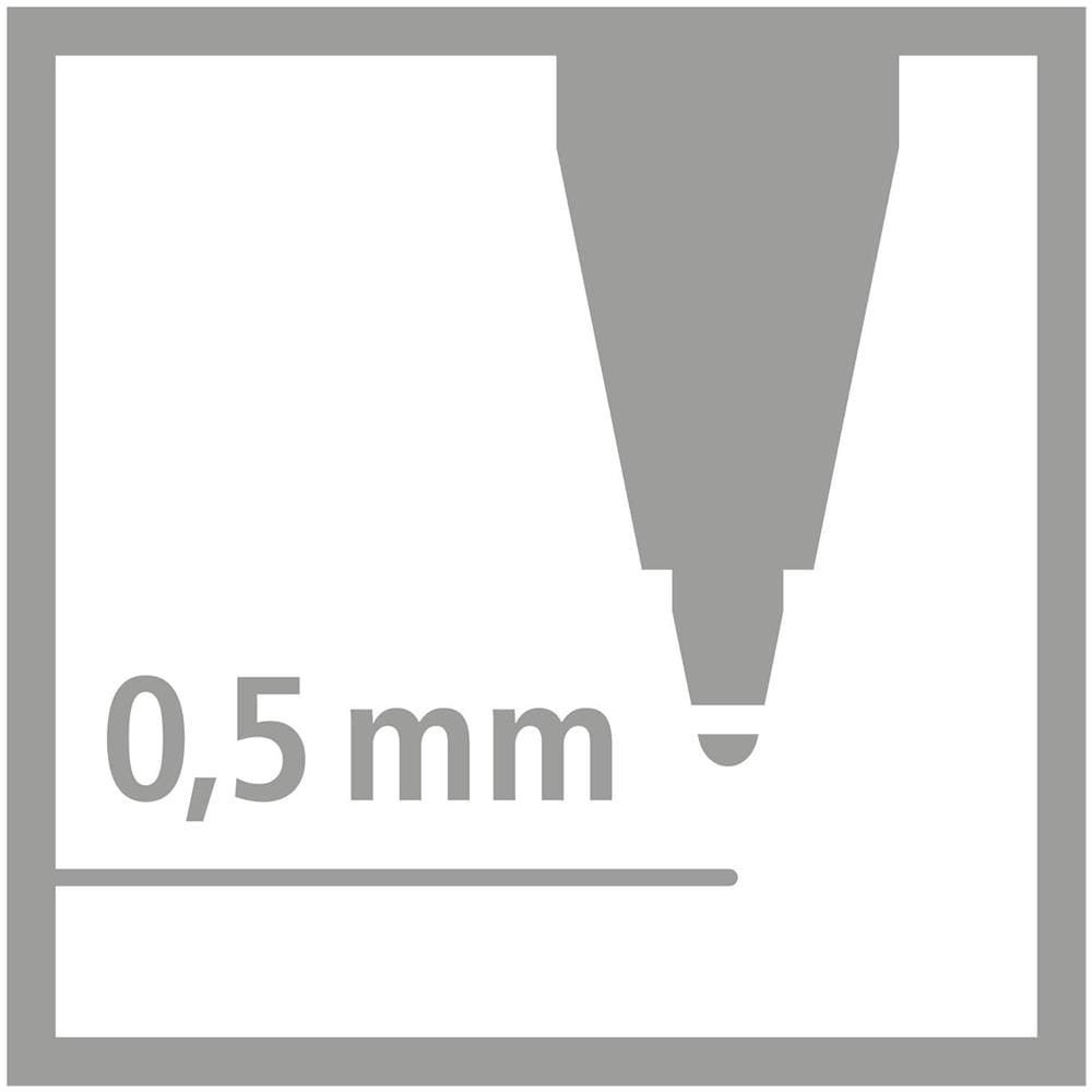 EASYoriginal Pastel - Penna Roller Ergonomica - per Mancini - Azzurro Nuvola - Cartuccia Blu inclusa - Foto 9