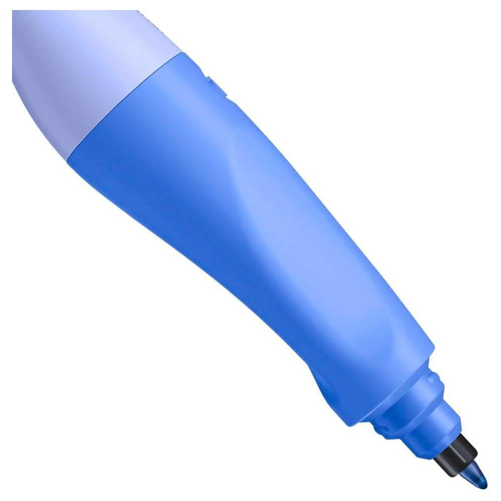 EASYoriginal Pastel - Penna Roller Ergonomica - per Mancini - Azzurro Nuvola - Cartuccia Blu inclusa - Foto 2