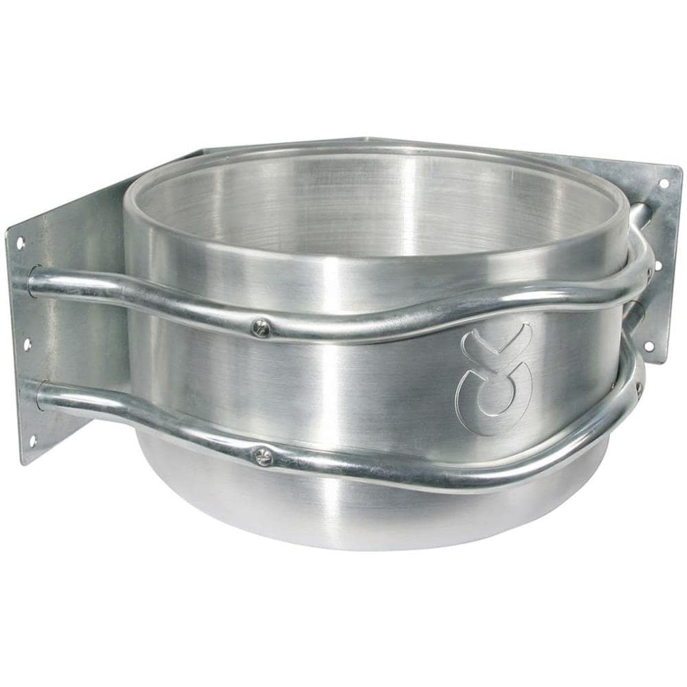 Ciotola Mangiatoia 18 L Alluminio Argento 32496 - Foto 1