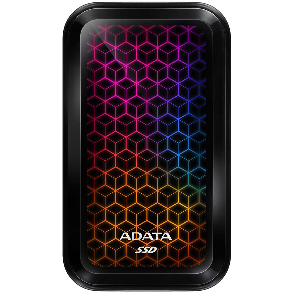 Adata Ssd Esterno Se770g 512gb Rgb Type-c / usb-a - Foto 1