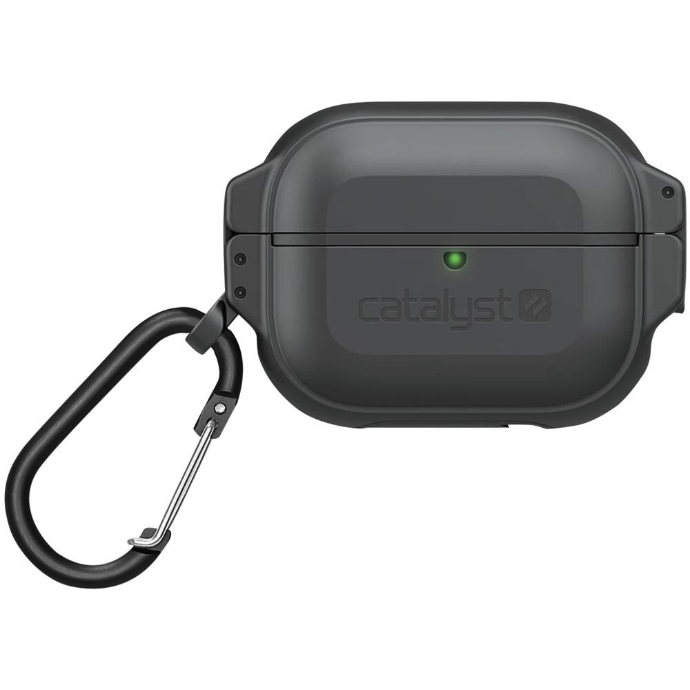 Cover Per Airpods Pro Protezione Totale Waterproof Sistema Di Blocco, Nero - Foto 1