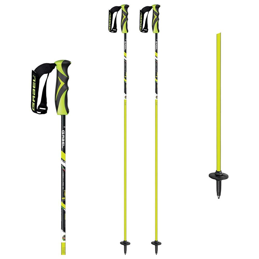 Bastoni Sci Carbon Classic Sc - Lime-black Cm 120 - Foto 1