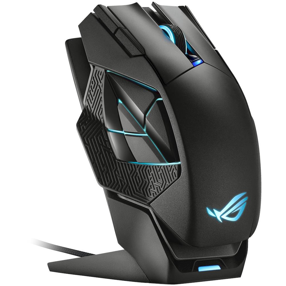 Mouse Gaming Wireless ROG Spatha X Ottico 12 Tasti 19000 DPI Colore Nero - Foto 2