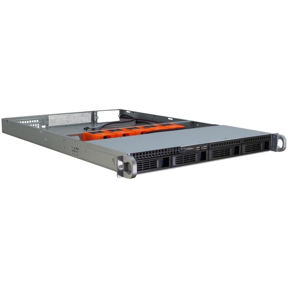 IPC 1U-1404, Portabagagli, Server, Acciaio, ATX, EATX, EEB, Micro-ATX, Mini-ITX, HDD, Rete, Potenza, 10x 40mm - Foto 2