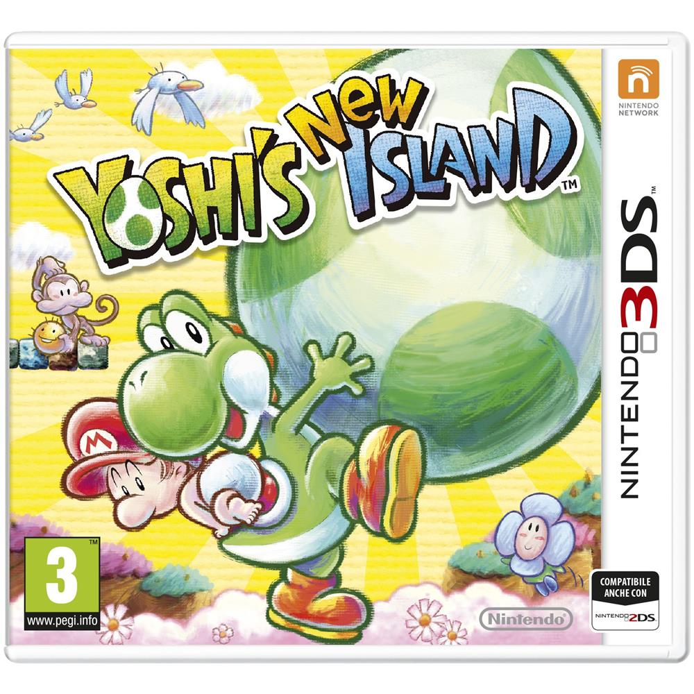 Yoshi's New Island, 3DS Basico 3DS Francese videogioco - Foto 1