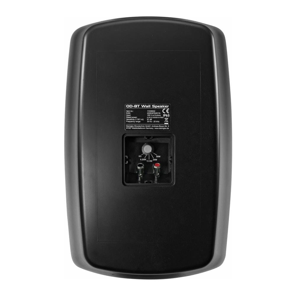 Altoparlante da parete Od-8t 100v nero 2x - Foto 11