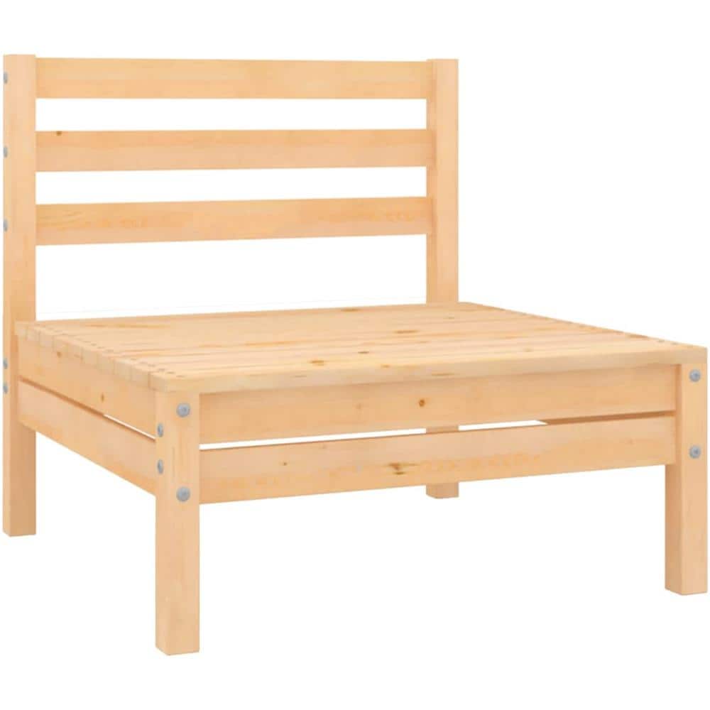 Set Salotto da Giardino 7 pz in Legno Massello di Pino - Foto 3
