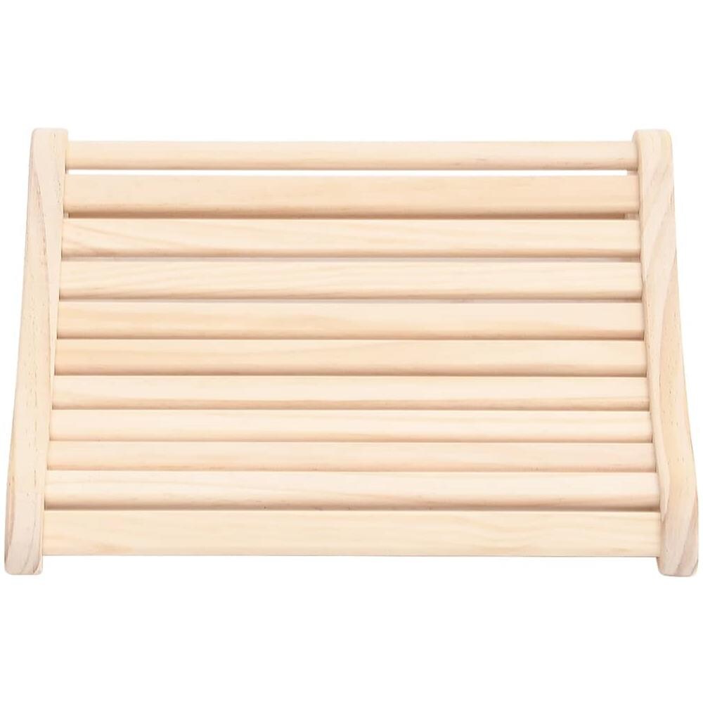 Poggiatesta Per Sauna In Legno Massello Di Pino - Foto 2