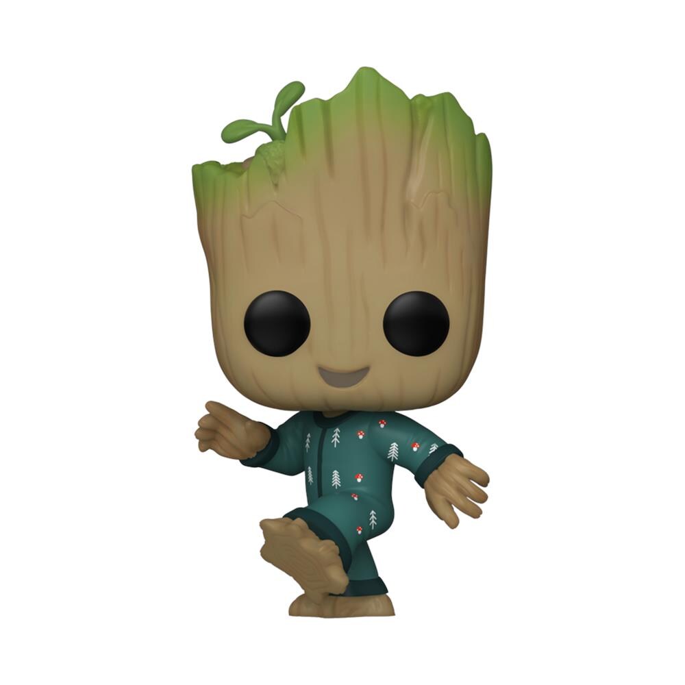 I Am Groot Pop! Marvel Tv Vinyl Figure Groot Pjs (dancing) 9cm - Foto 1