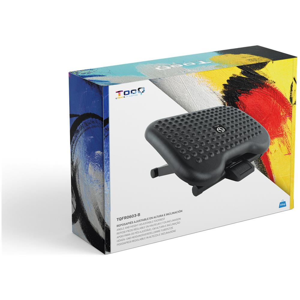 TQFR0603-B poggiapiede da scrivania Nero - Foto 7