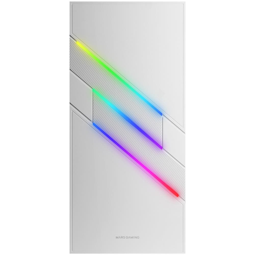 Case MCU3 Middle Midi Tower ATX / micro ATX / Mini-ITX 1 Porte USB 3.2 Colore Bianco - Foto 2