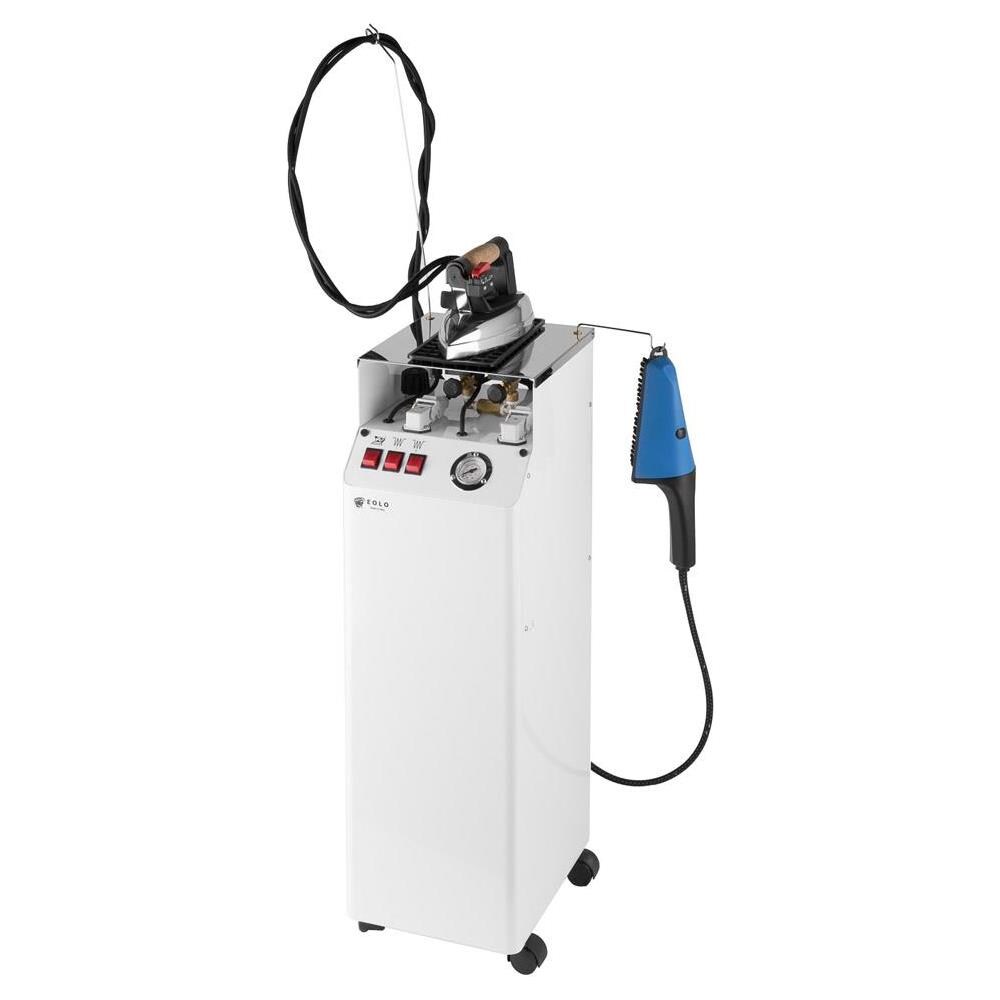 EOLO Ferro da Stiro AV01 FS RA V6 Professionale Spazzola a Vapore Verticale Orizzontale Caldaia in Rame Ricarica Continua 2 Resistenze Anticalcare Doppia Potenza Garanzia 5 Anni Made in Italy - Foto 2