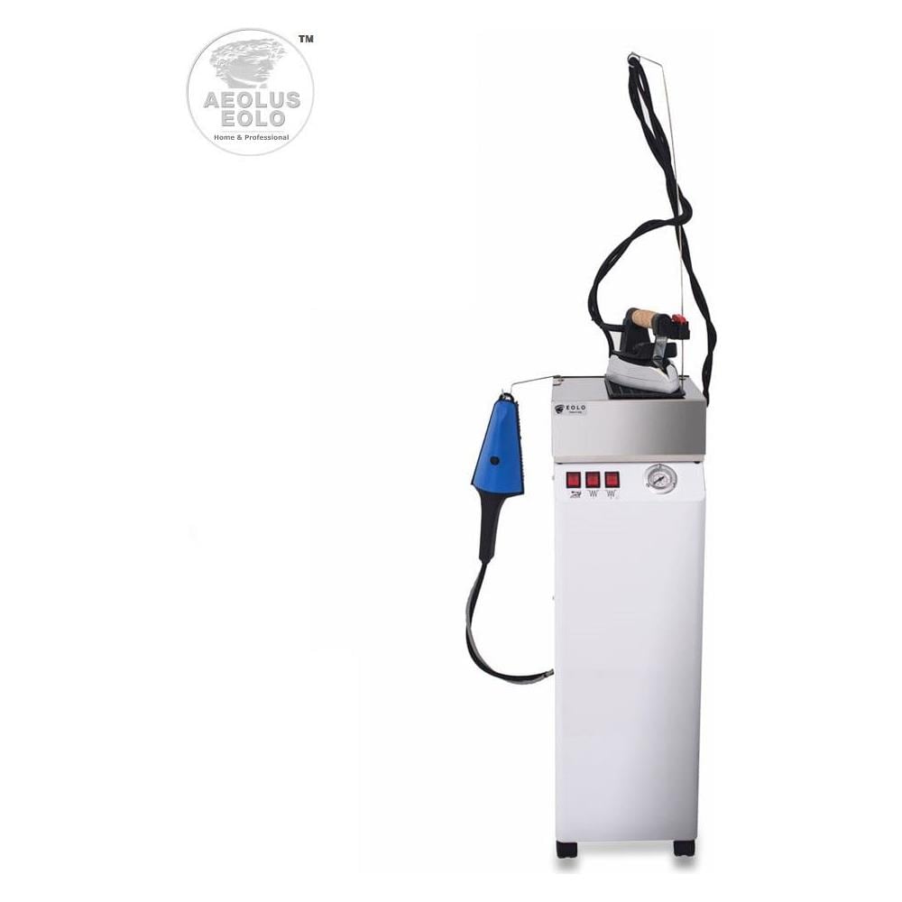 EOLO Ferro da Stiro AV01 FS RA V6 Professionale Spazzola a Vapore Verticale Orizzontale Caldaia in Rame Ricarica Continua 2 Resistenze Anticalcare Doppia Potenza Garanzia 5 Anni Made in Italy - Foto 1